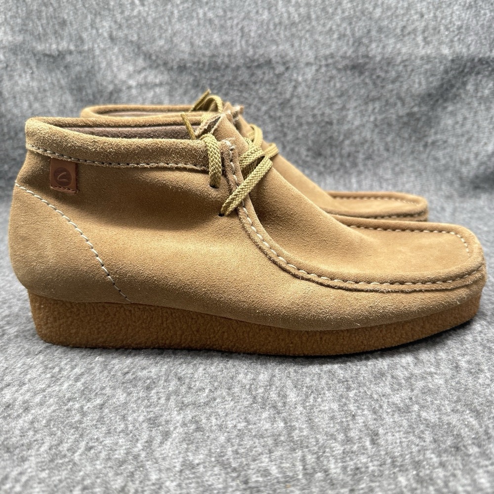 Clarks Originals Wallabee Chukka Boot Mens Size 8 Maple Suede Crepe Sole‎ NWOB